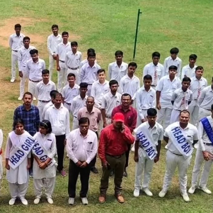 Divyam as school discipline incharge on ground